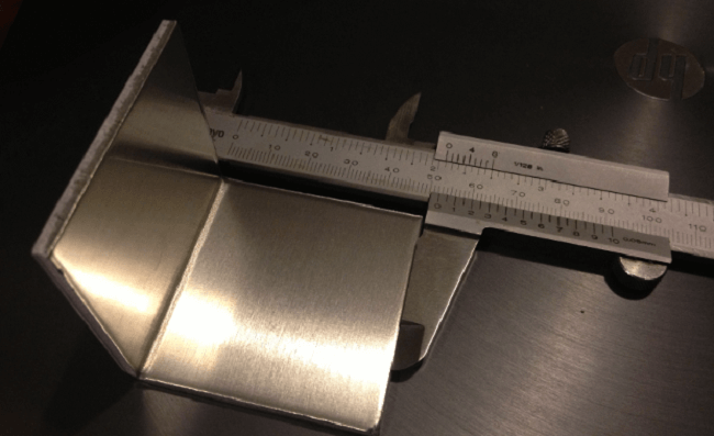 Tính toán sự biến dạng của nguyên công uốn kim loại tấm