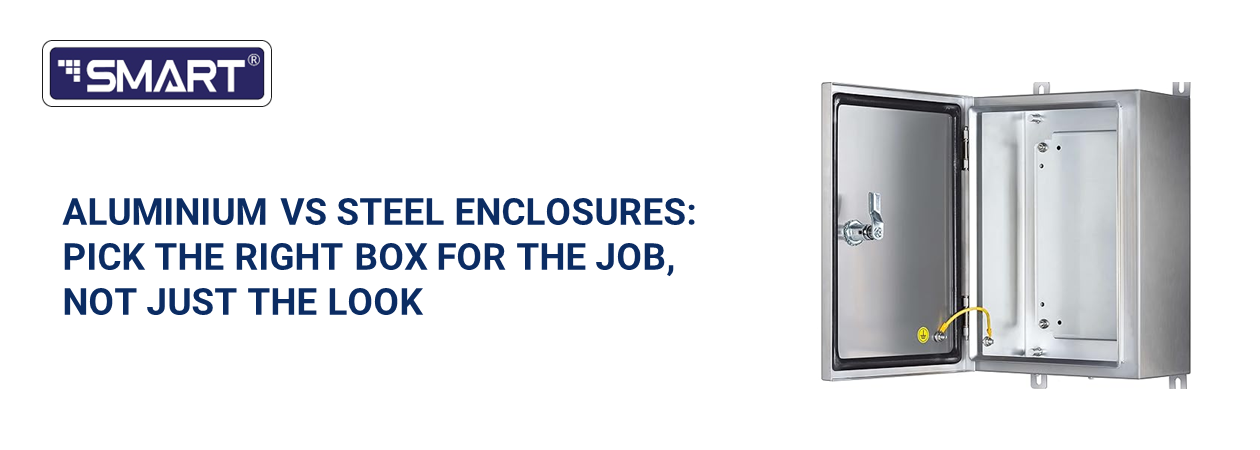 Aluminium vs Steel Enclosures: Pick the Right Box for the Job, Not Just the Look